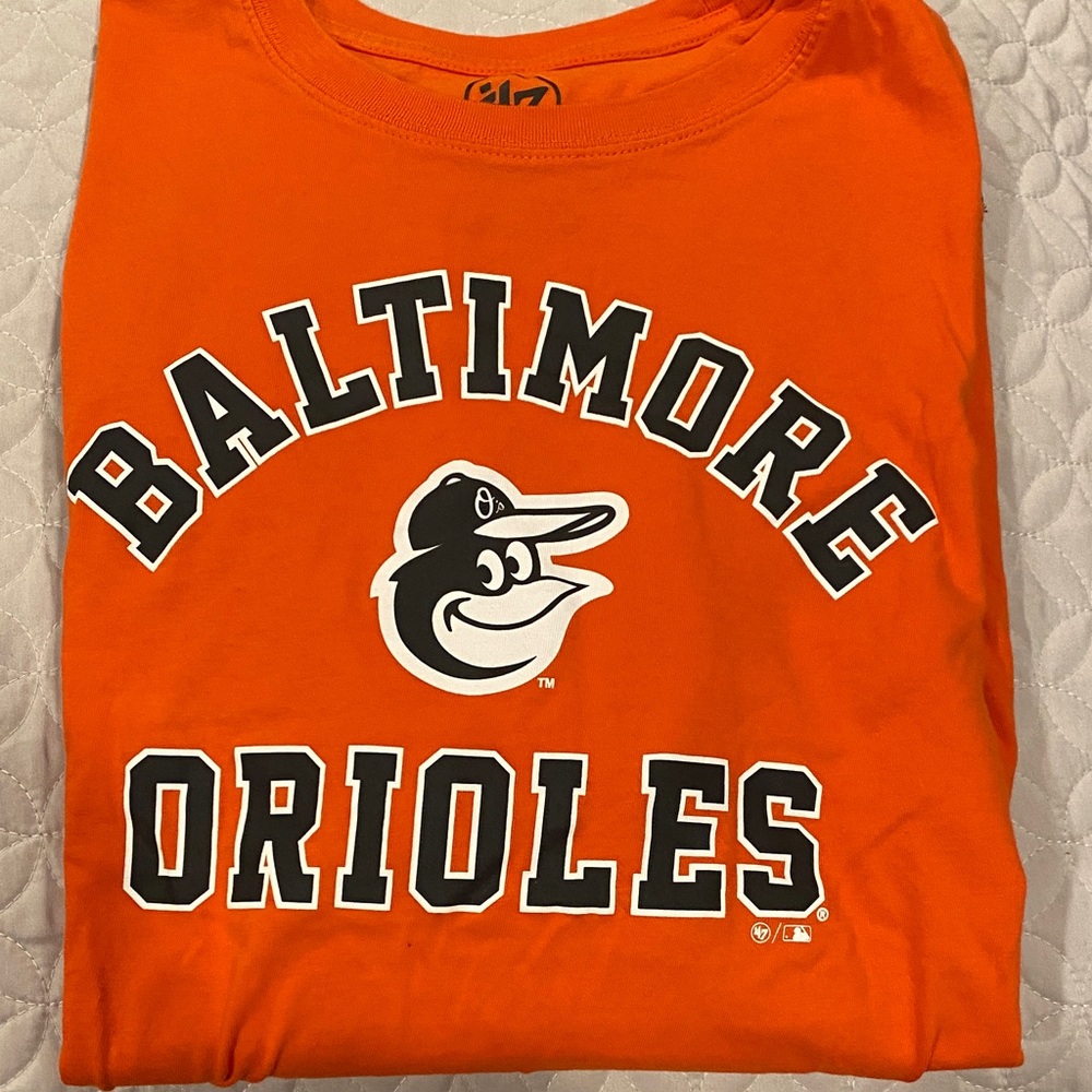 Baltimore Orioles Men's Orange Tee